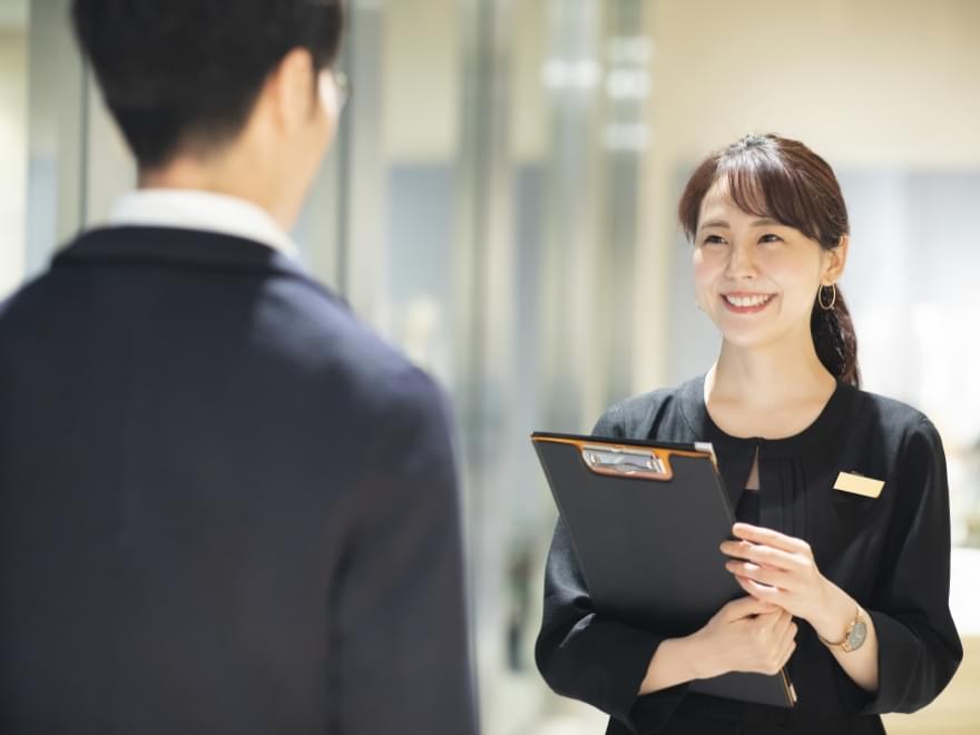 企業受付 イメージ画像
